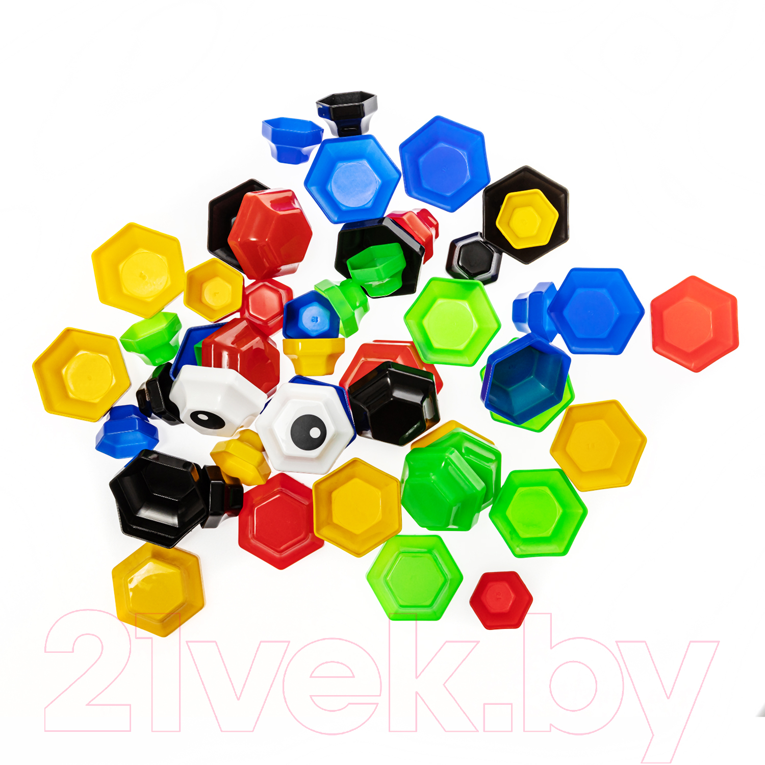 Развивающая игра Baby Toys Мозаика Божья коровка / 03577 — фото 5