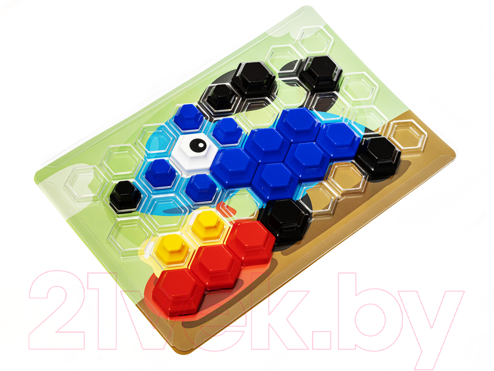 Развивающая игра Baby Toys Мозаика Божья коровка / 03577 — фото 4