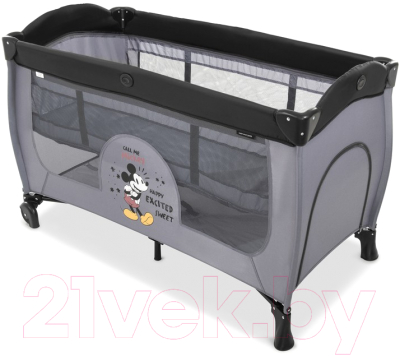 Кровать-манеж Hauck Sleep’n Play / 60069-6 (Center Mickey Mouse Grey)