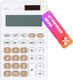 Калькулятор Deli Easy / EM120 (белый) - 