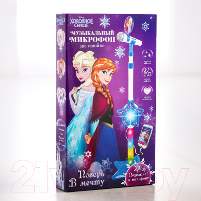 Музыкальная игрушка Disney Микрофон. Холодное сердце DS-002-1Q / 3334575