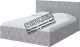 Двуспальная кровать Proson Fresco Лофти 80x200  (серый) - 