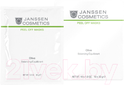 Маска для лица альгинатная Janssen P-8366P Olive-Hydration (30г)