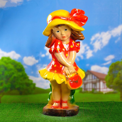 Изображение товара Фигурка для сада Хорошие сувениры Девушка Модница / 1096926