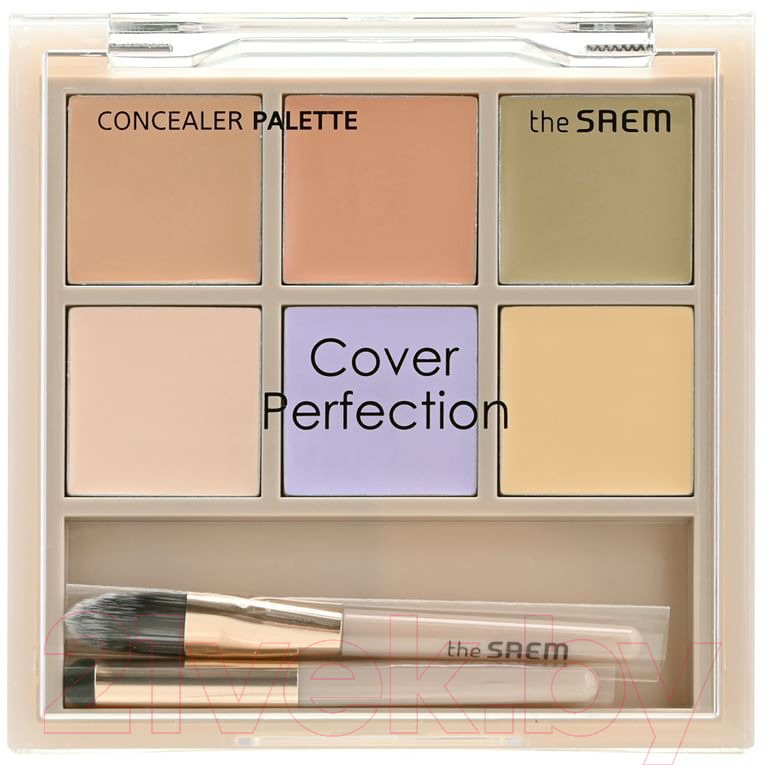 Консилер The Saem Cover Perfection Concealer Palette 01 Cover&Correct