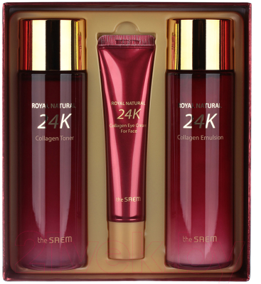 Набор косметики для лица The Saem Royal Natural 24K Collagen Skin Care 2 Set