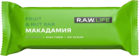 Энергетические батончики R.A.W. Life Макадамия (15x47г) - 