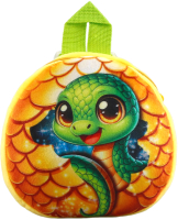 Детский рюкзак Milo Toys Сказочная змея / 10362591 (желтый) - 