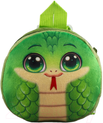 Детский рюкзак Milo Toys Весёлая змейка / 10362589 (зеленый)