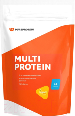 Протеин Pureprotein Мультикомпонентный Банан (1000г)