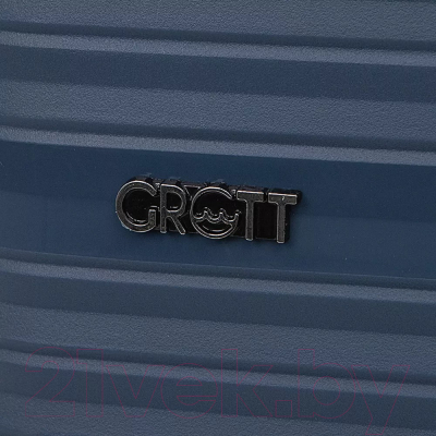 Чемодан на колесах Grott 262-PP19/3-20NAV (синий)