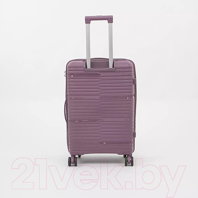 Чемодан на колесах Grott 262-PP19/3-24VLT (фиолетовый)