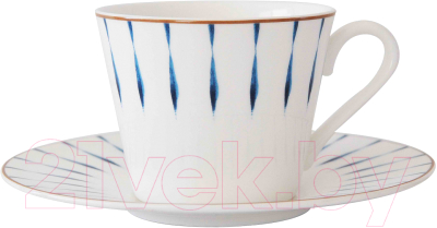 Чашка с блюдцем Gipfel Azzurro 40725