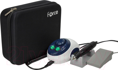 Аппарат для маникюра Force Nails 107 /119 с педалью (35000 об/мин )