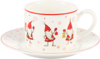 Чашка с блюдцем Gipfel Christmas 42938 - 