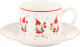 Чашка с блюдцем Gipfel Christmas 42938 - 