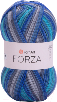 Пряжа для вязания Yarnart Forza 75% шерсть 25% полиамид / 2502 (420м)