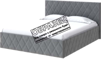 Каркас кровати Proson Fresco Monopoly 80x200   (британский серый 996) - 