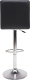 Миниатюра изображения товара Стул барный AksHome Capri (экокожа черный/хром)
