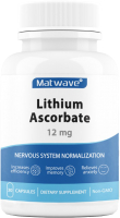 Пищевая добавка Matwave Аскорбат Лития ND-4641 (30 капсул, 12мг) - 