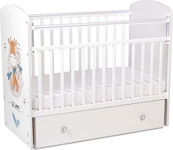 Детская кроватка Фея 750 Жирафик / 0002551.9.16
