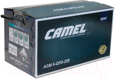 Автомобильный аккумулятор Camel AGM 6-QFD 12V (220 А/ч)