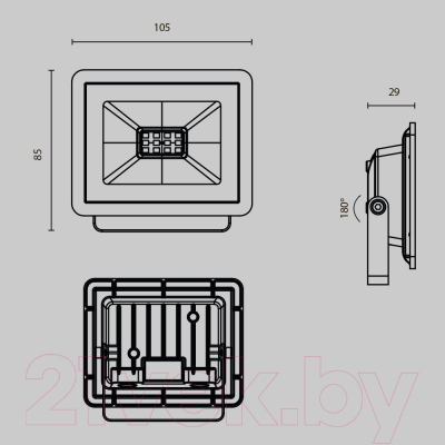 Прожектор Maytoni Flood FL001-L10B6K