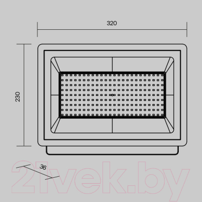 Прожектор Maytoni Flood FL001-L150B4K