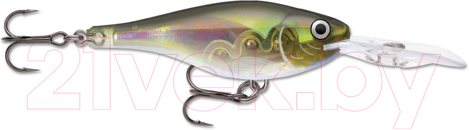 Воблер Rapala Glass Shad Rap / GSR07OGH