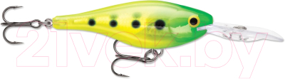 Воблер Rapala Glass Shad Rap / GSR07SLMG