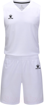 Баскетбольная форма Kelme Basketball clothes / 8352LB1028-100 (M, белый)