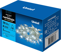 Светодиодная гирлянда Uniel ULD-S0700-050/DTA White IP20 Snowflakes-2 / 07935 - 