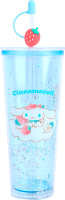 Многоразовый стакан Miniso Sanrio characters Strawberry collection 9258 (с трубочкой) - 