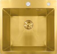 Мойка кухонная STELLAR Decor S5050GL-D (золото) - 