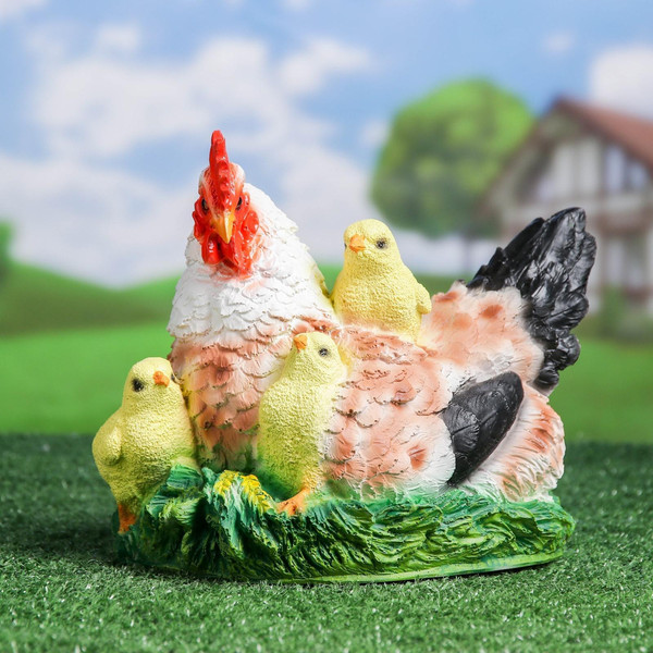 Изображение товара Фигурка для сада Хорошие сувениры Курица наседка / 1126899