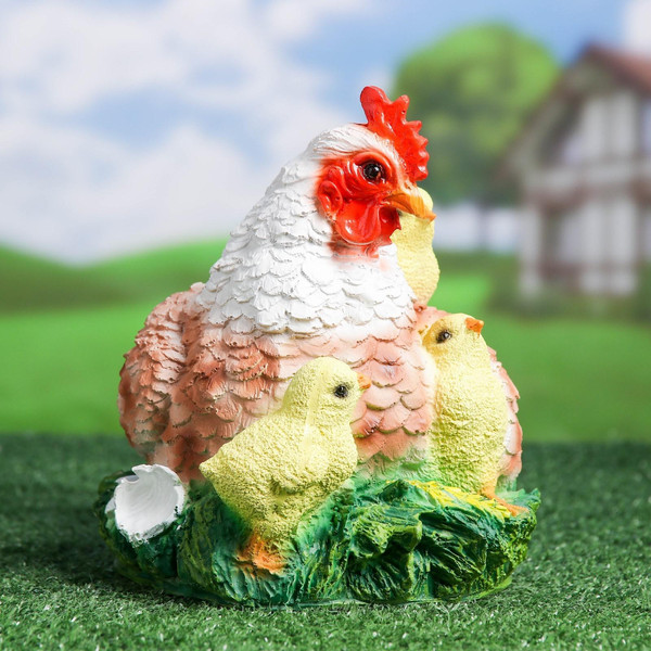 Изображение товара Фигурка для сада Хорошие сувениры Курица наседка / 1126899