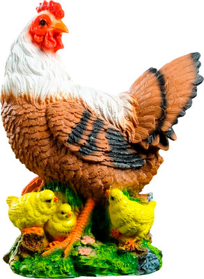 Фигурка для сада Хорошие сувениры Курица с цыплятами большая / 1134671 - 