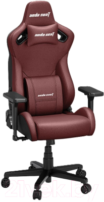 Кресло геймерское AndaSeat Kaiser Frontier / AD12YXL-17-AB-PV (бордовый)