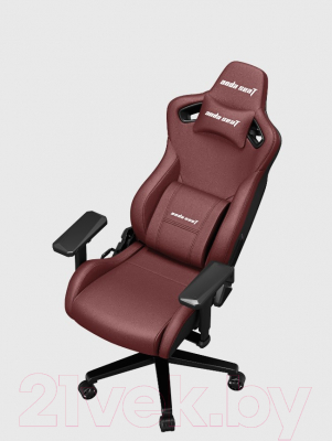 Кресло геймерское AndaSeat Kaiser Frontier / AD12YXL-17-AB-PV (бордовый)