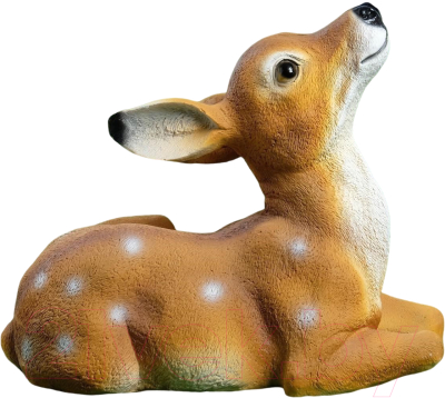 Изображение товара Фигурка для сада Хорошие сувениры Лежащий олененок / 4160846 (коричневый)