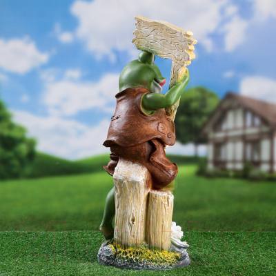 Изображение товара Фигурка для сада Хорошие сувениры Лягушка - Дача это кайф / 9508734