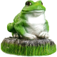 Миниатюра изображения товара Фигурка для сада Хорошие сувениры Лягушка на камне / 9487950