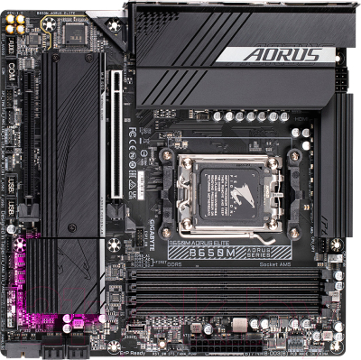 Изображение товара Материнская плата Gigabyte B650M Aorus Elite mATX