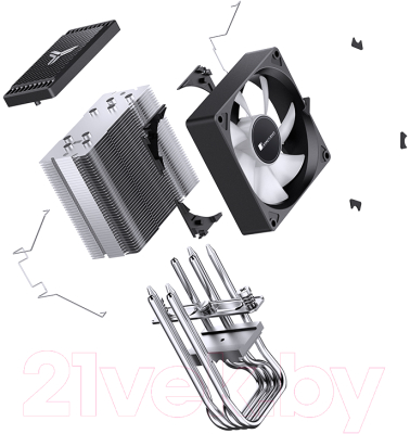Изображение товара Кулер для процессора Jonsbo CR-1400 Evo Color Black