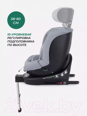 Автокресло MOWbaby Stage Isofix / AY959 Pro (серый)