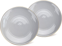 Набор тарелок Fissman Firmina 3685 (серый) - 