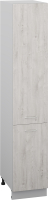 Шкаф-пенал кухонный Кортекс-мебель Корнелия Лира НШП40 (дуб монтерей) - 