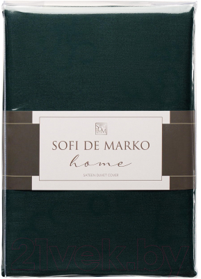 Пододеяльник Sofi de Marko Мармис 160x220 / Под-мс-160х220чер (черный)
