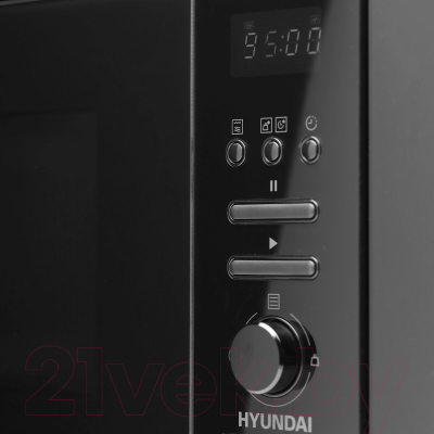 Микроволновая печь Hyundai HBW 2040 (черный)
