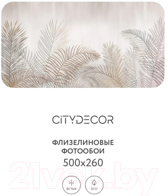 Фотообои листовые Citydecor Абстракция 79 (500x260см)